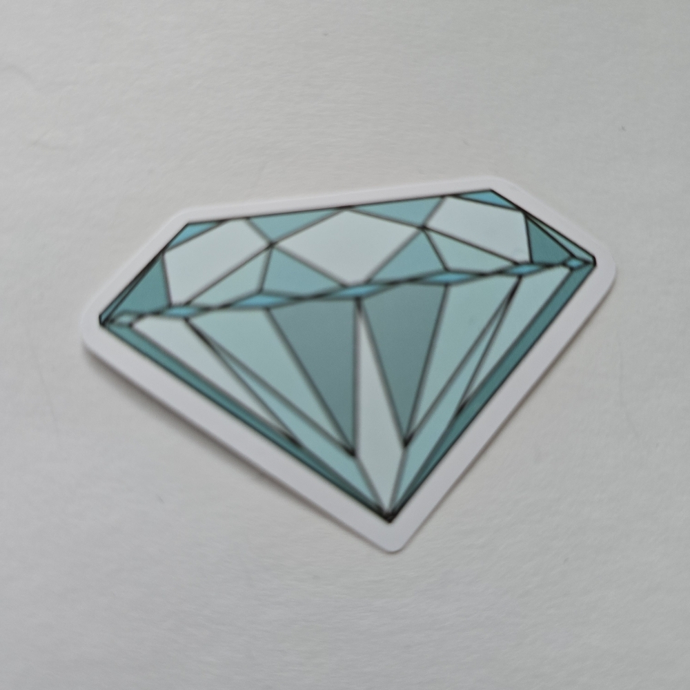 10/$10 Geometric Diamond Sticker - Picture 2 of 3
